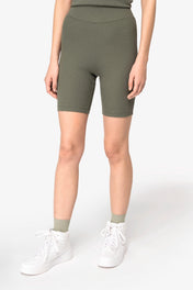 Damen Slim Fit Shorts aus Bio-Rippstoff – 260 g/m² | NS744