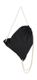 Rucksack mit Kordelzug aus Bio-Baumwolle 140 g/m² | 60857