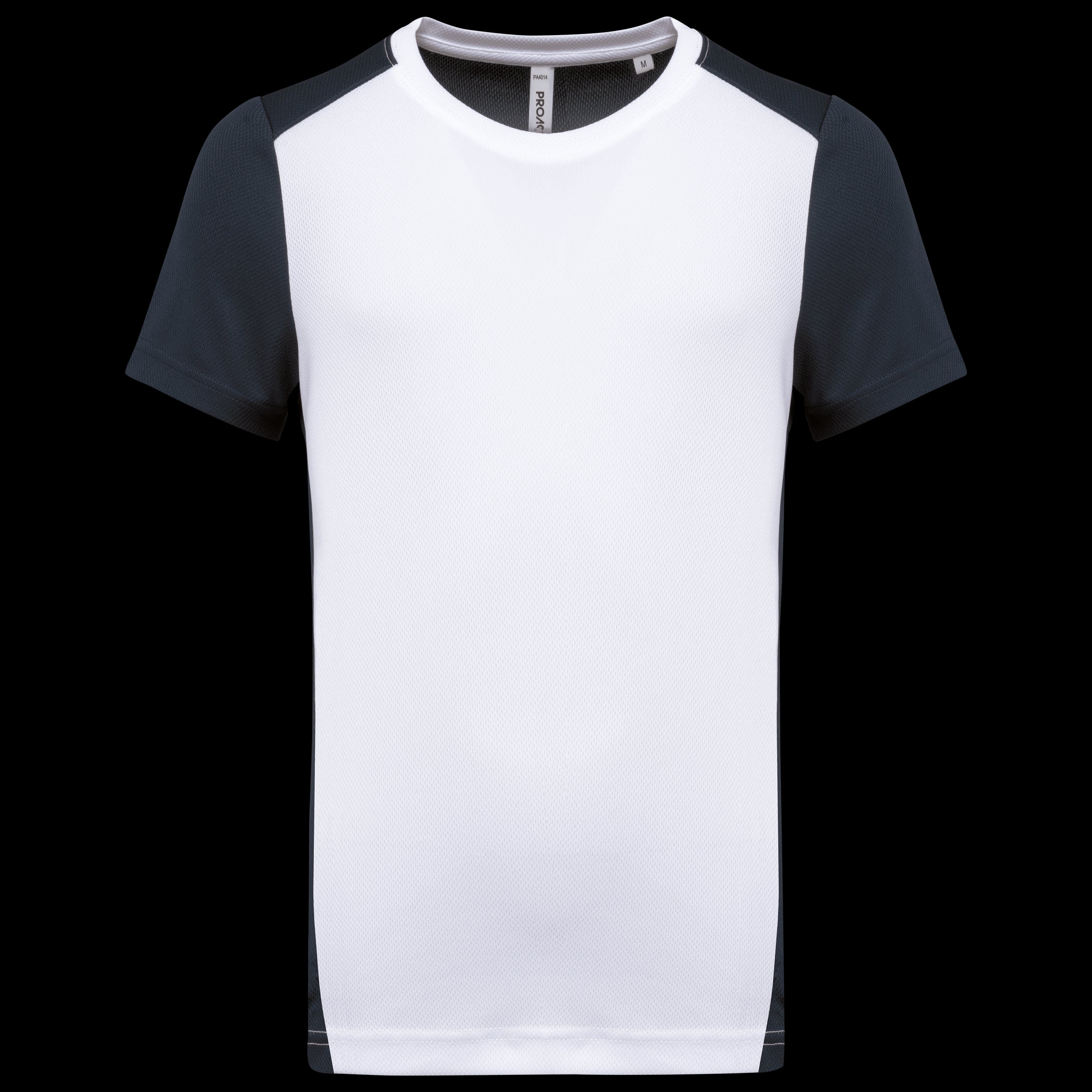 T-shirt de sport bicolore écologique pour homme – PA4014