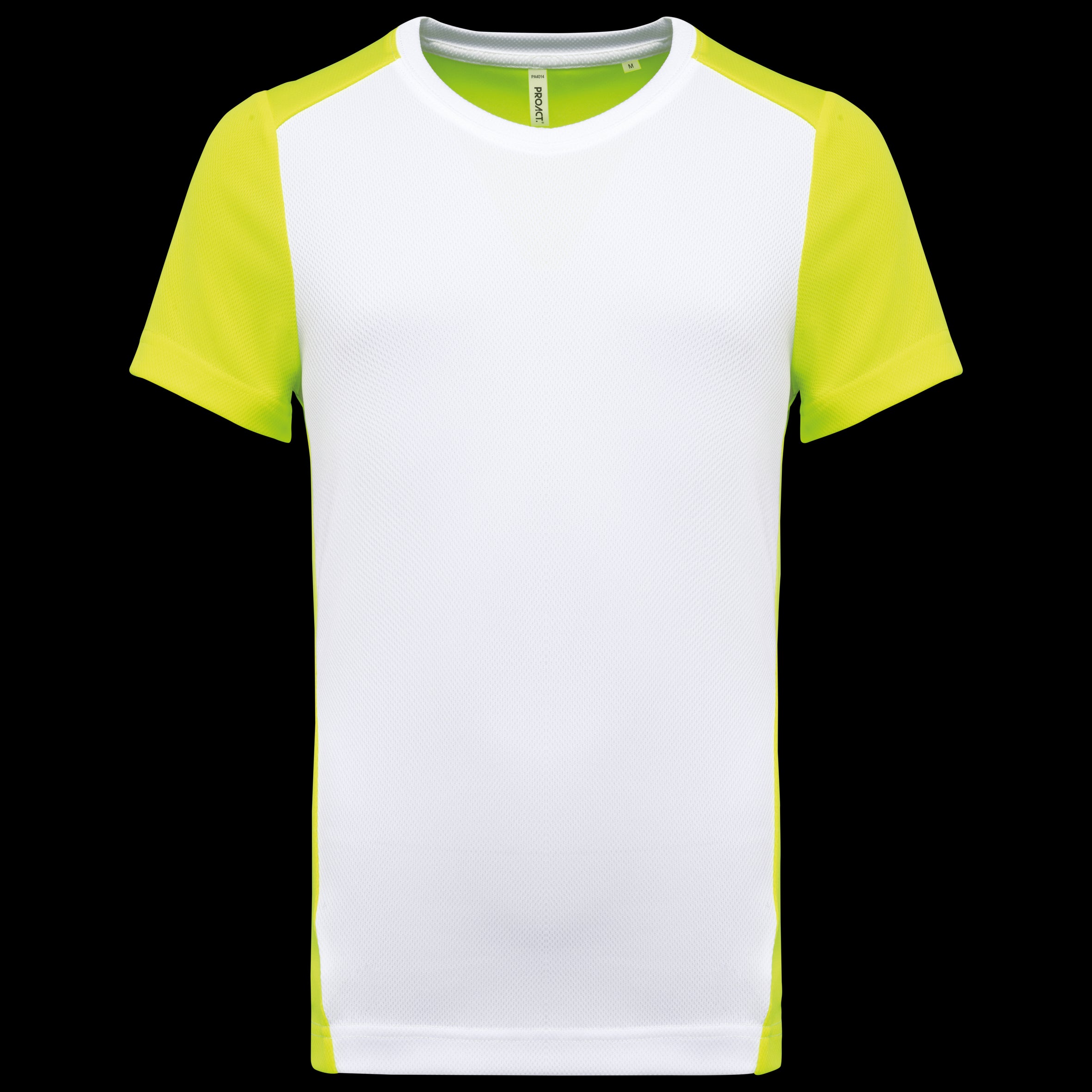 T-shirt de sport bicolore écologique pour homme – PA4014