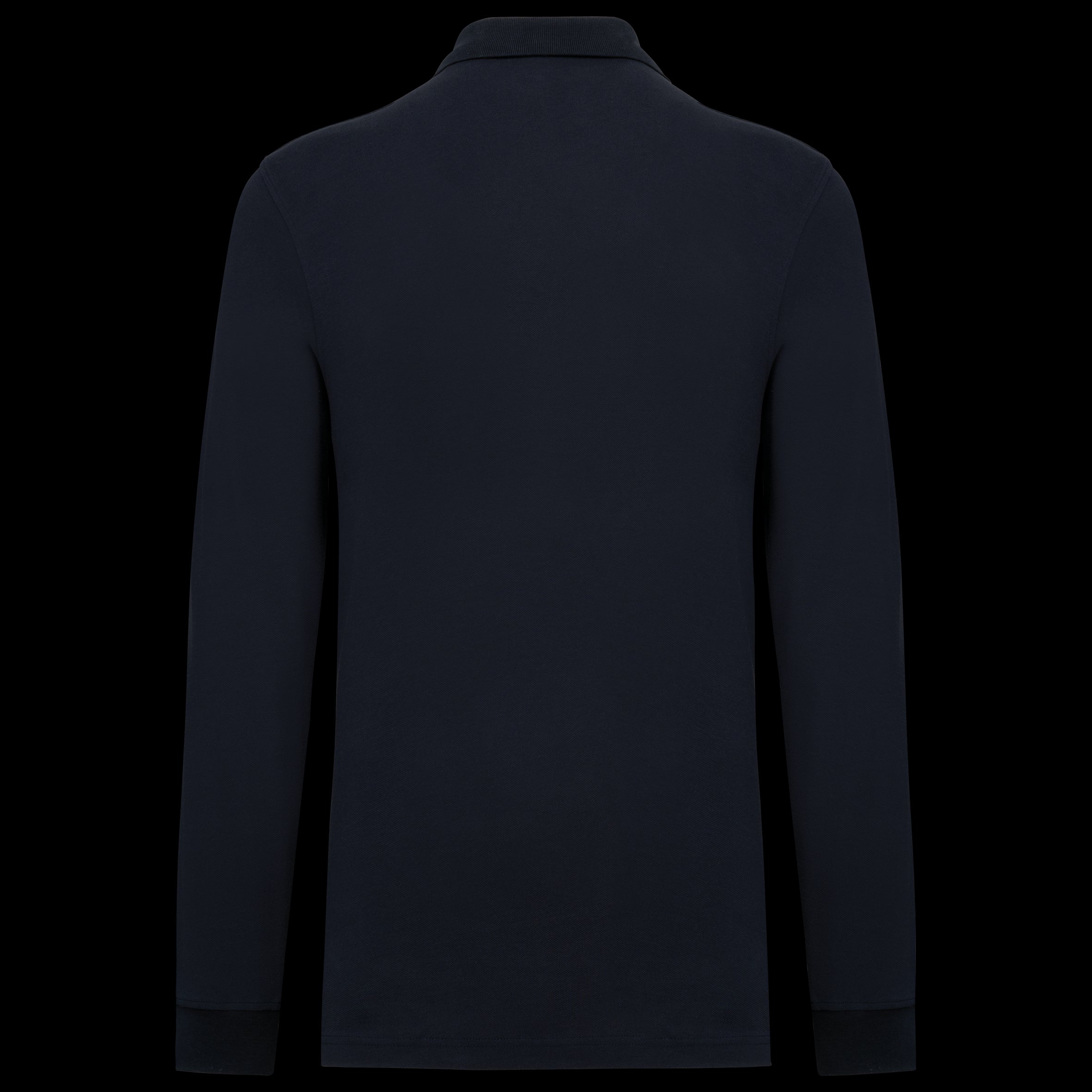 Polo Piqué à Manches Longues pour Homme en Coton Bio – 180 g/m² | K2027