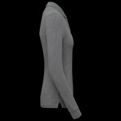 Women’s Long Sleeve Organic Piqué Polo – 180 g/m² | K2028