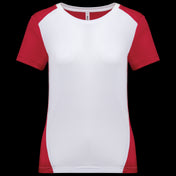 T-shirt de sport bicolore écologique pour femmes – 130 g/m² | PA4015