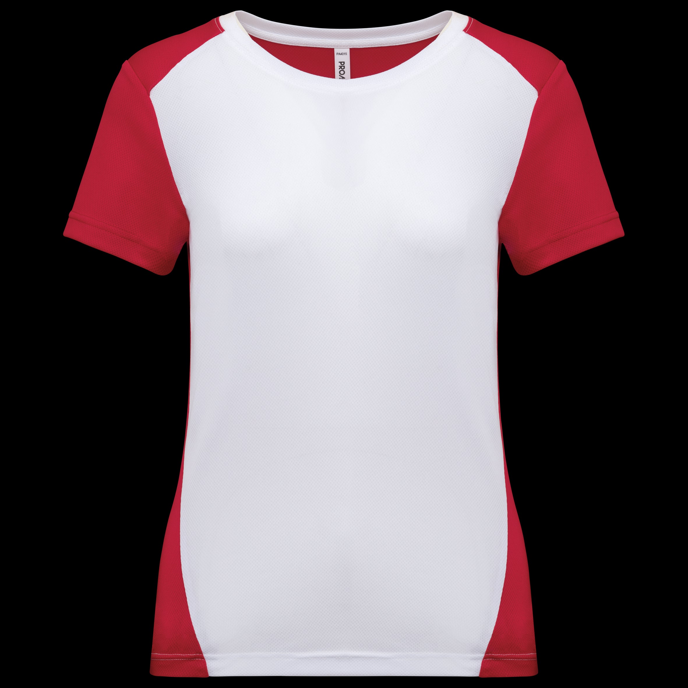 T-shirt de sport bicolore écologique pour femmes – 130 g/m² | PA4015