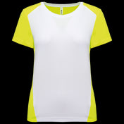 T-shirt de sport bicolore écologique pour femmes – 130 g/m² | PA4015