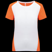T-shirt de sport bicolore écologique pour femmes – 130 g/m² | PA4015