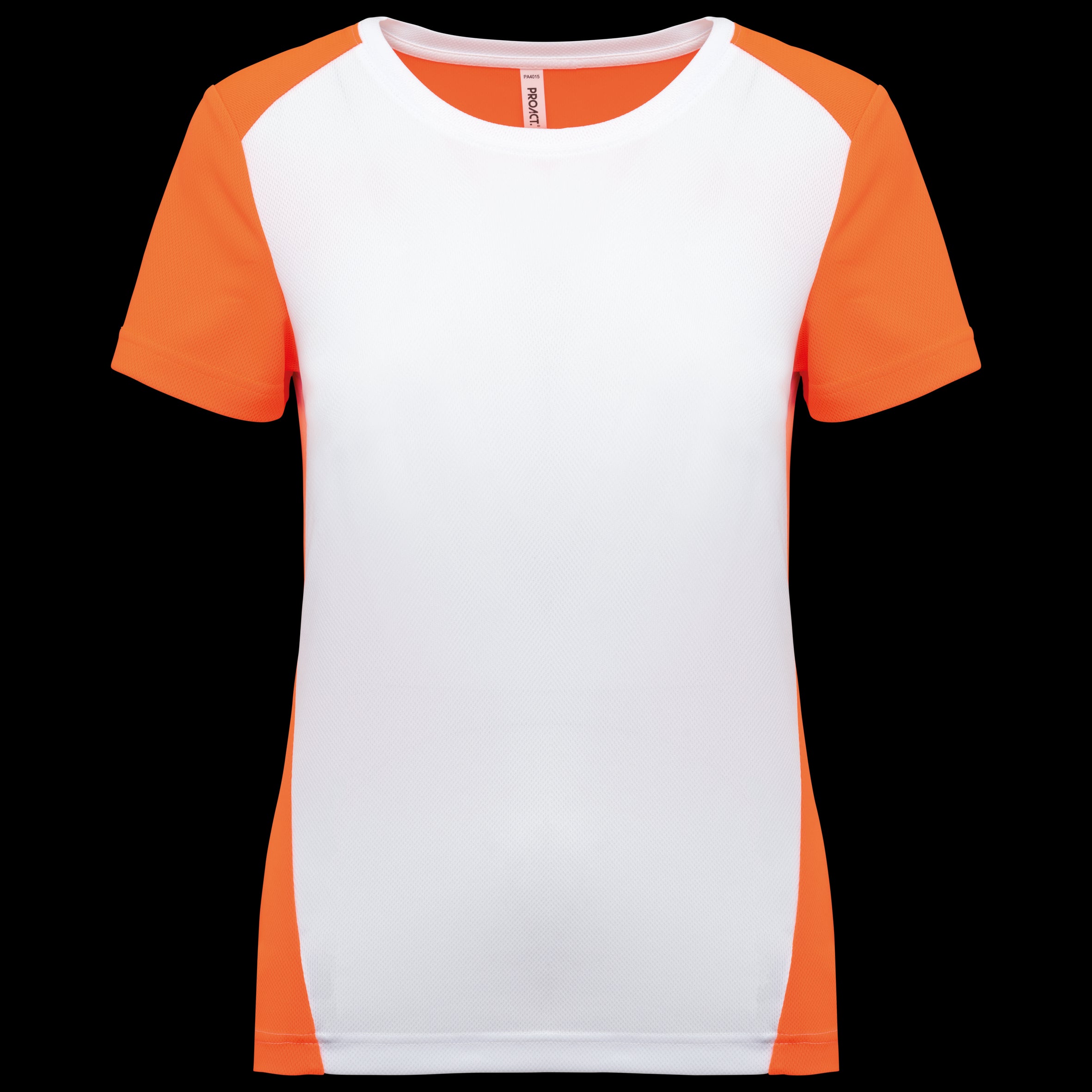 T-shirt de sport bicolore écologique pour femmes – 130 g/m² | PA4015