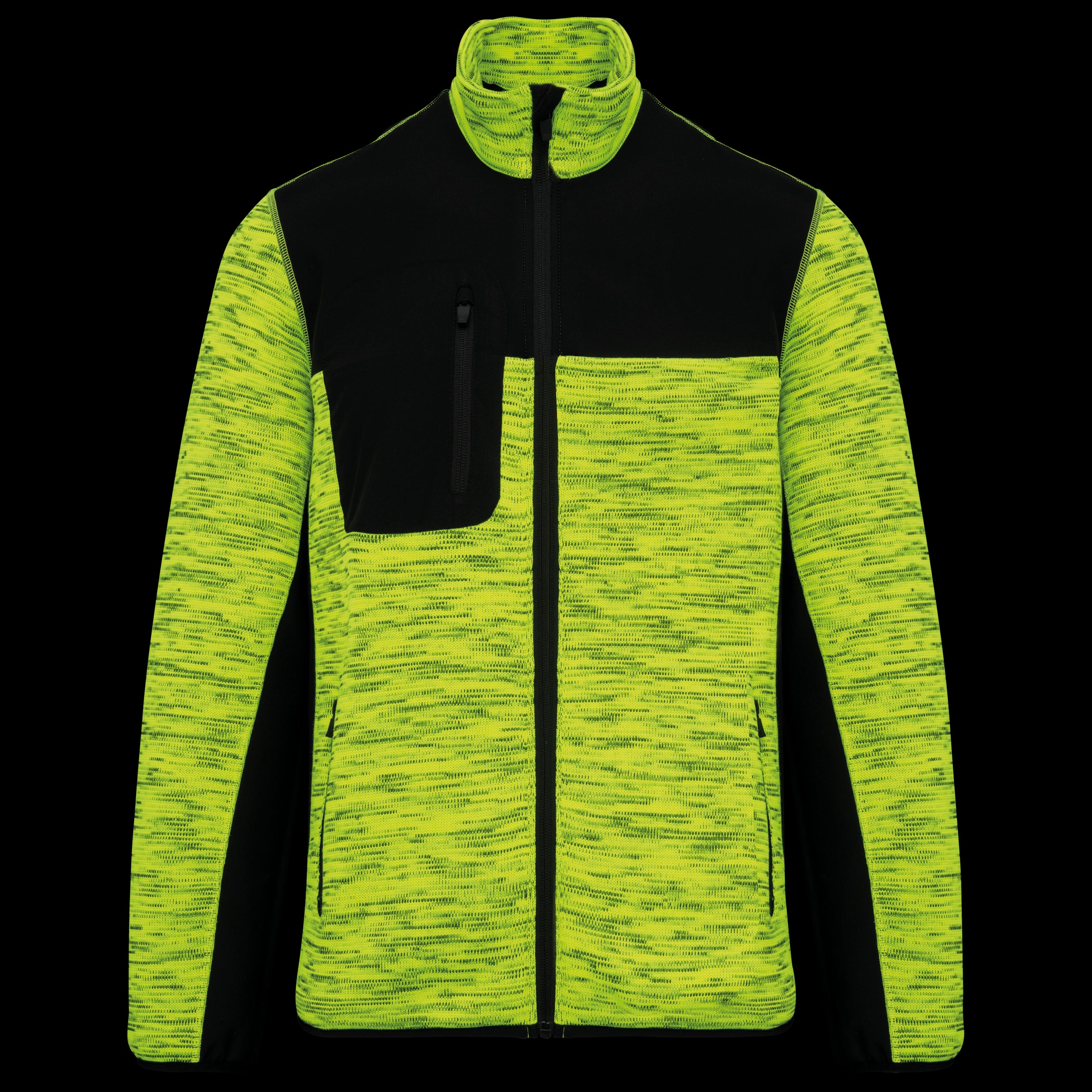 WK. Designed To Work WK9108 - Gerecycled Heren Polytricot Jack