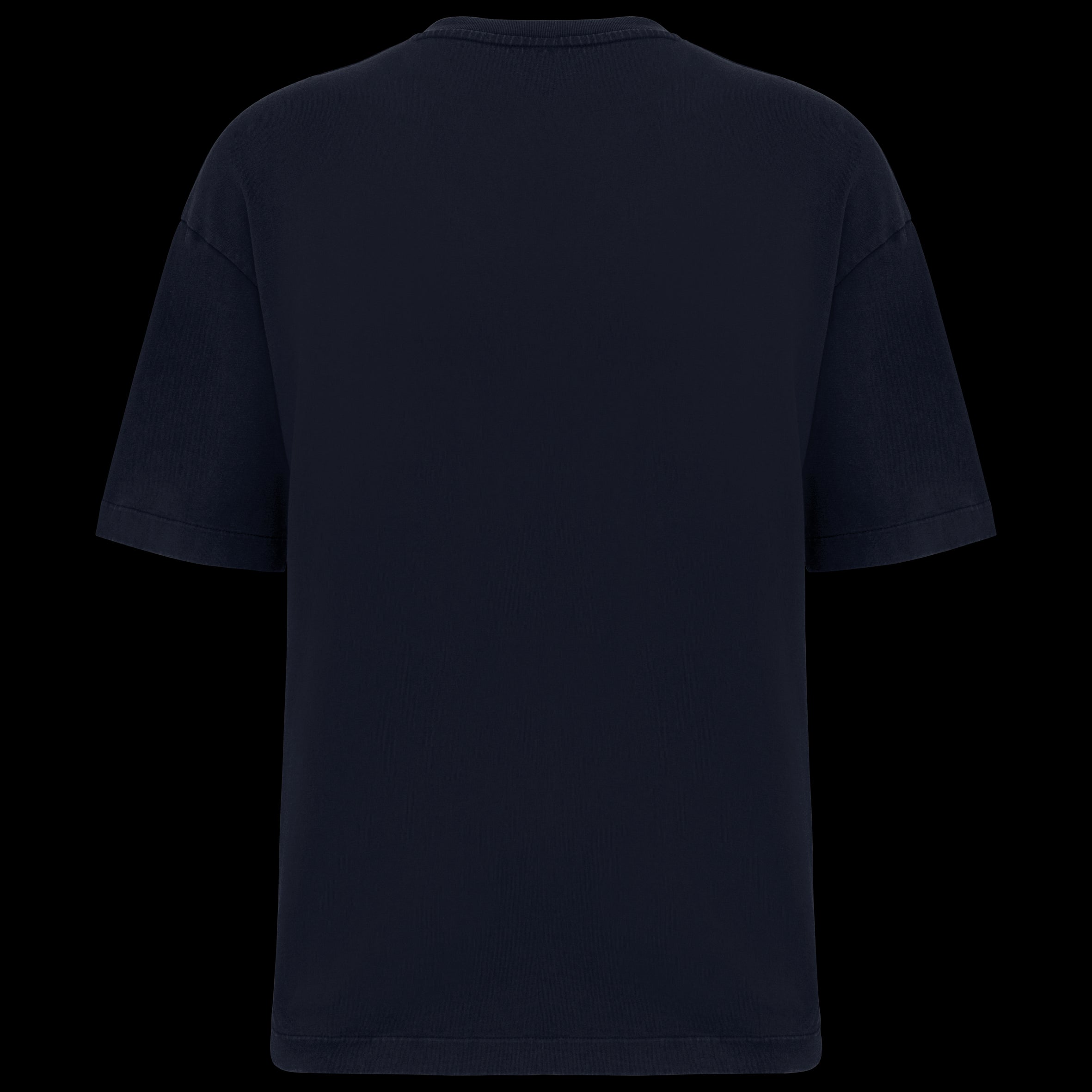 T-shirt en coton biologique lavé pour homme Oversized - 230 g/m – NS326