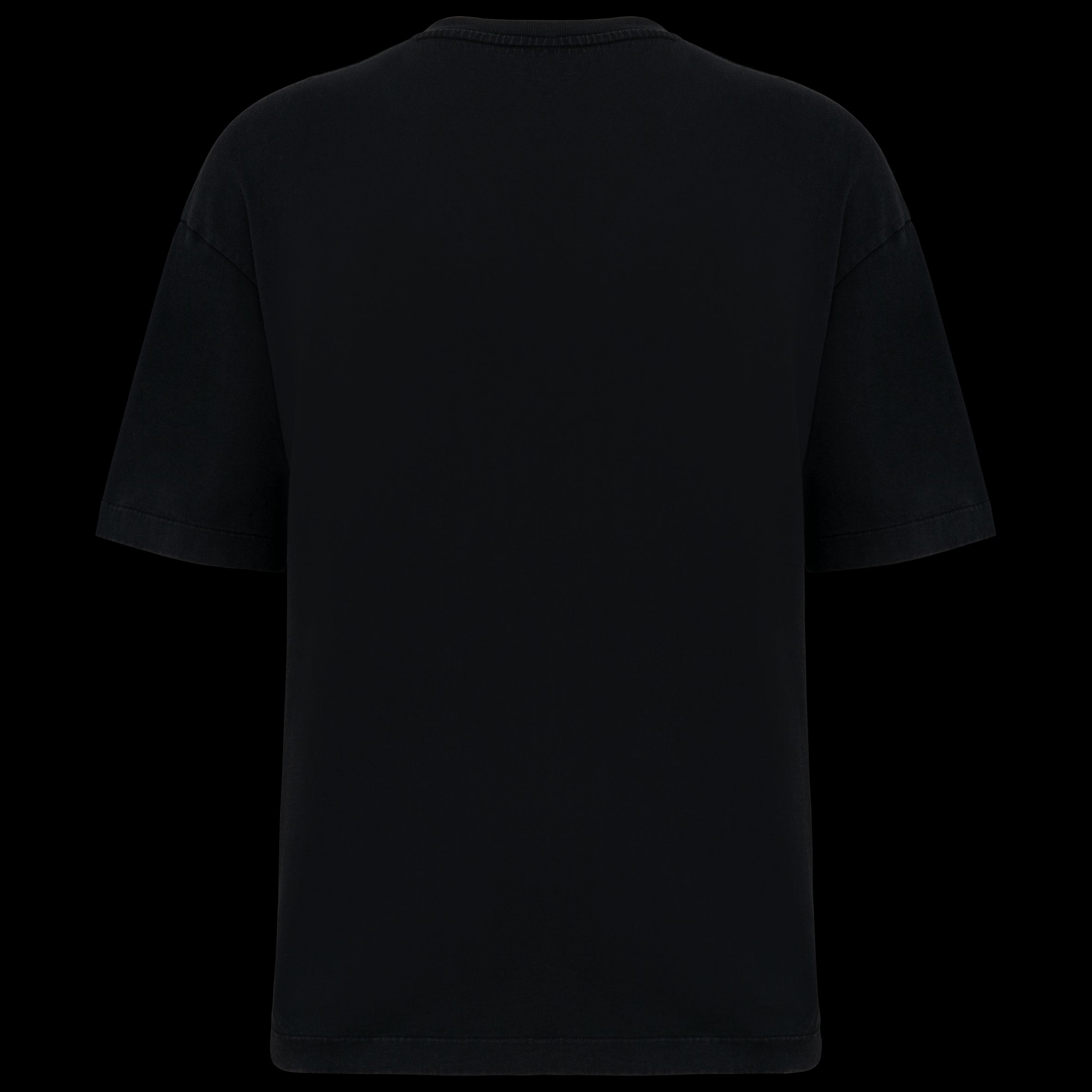 T-shirt en coton biologique lavé pour homme Oversized - 230 g/m – NS326