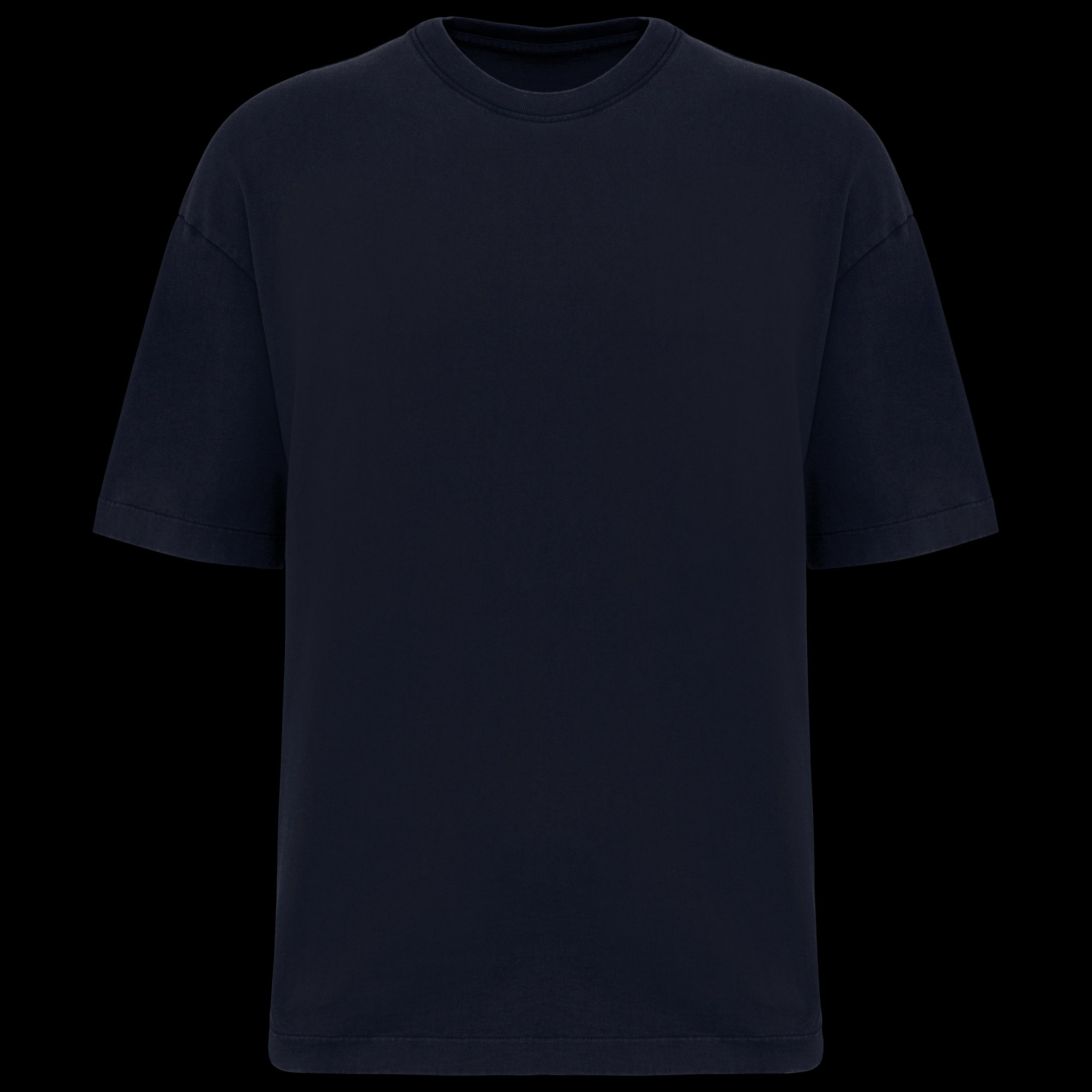 T-shirt en coton biologique lavé pour homme Oversized - 230 g/m – NS326