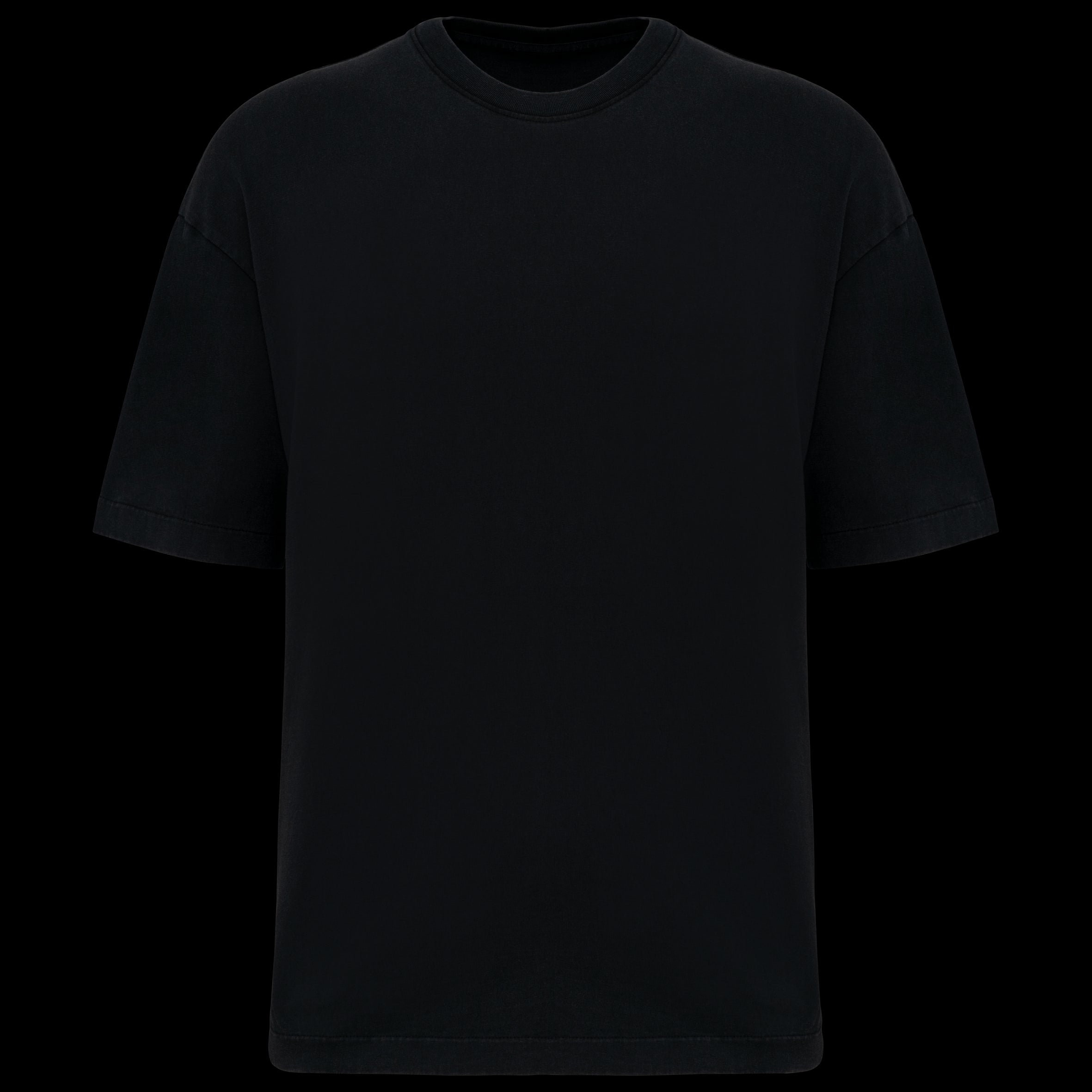 T-shirt en coton biologique lavé pour homme Oversized - 230 g/m – NS326