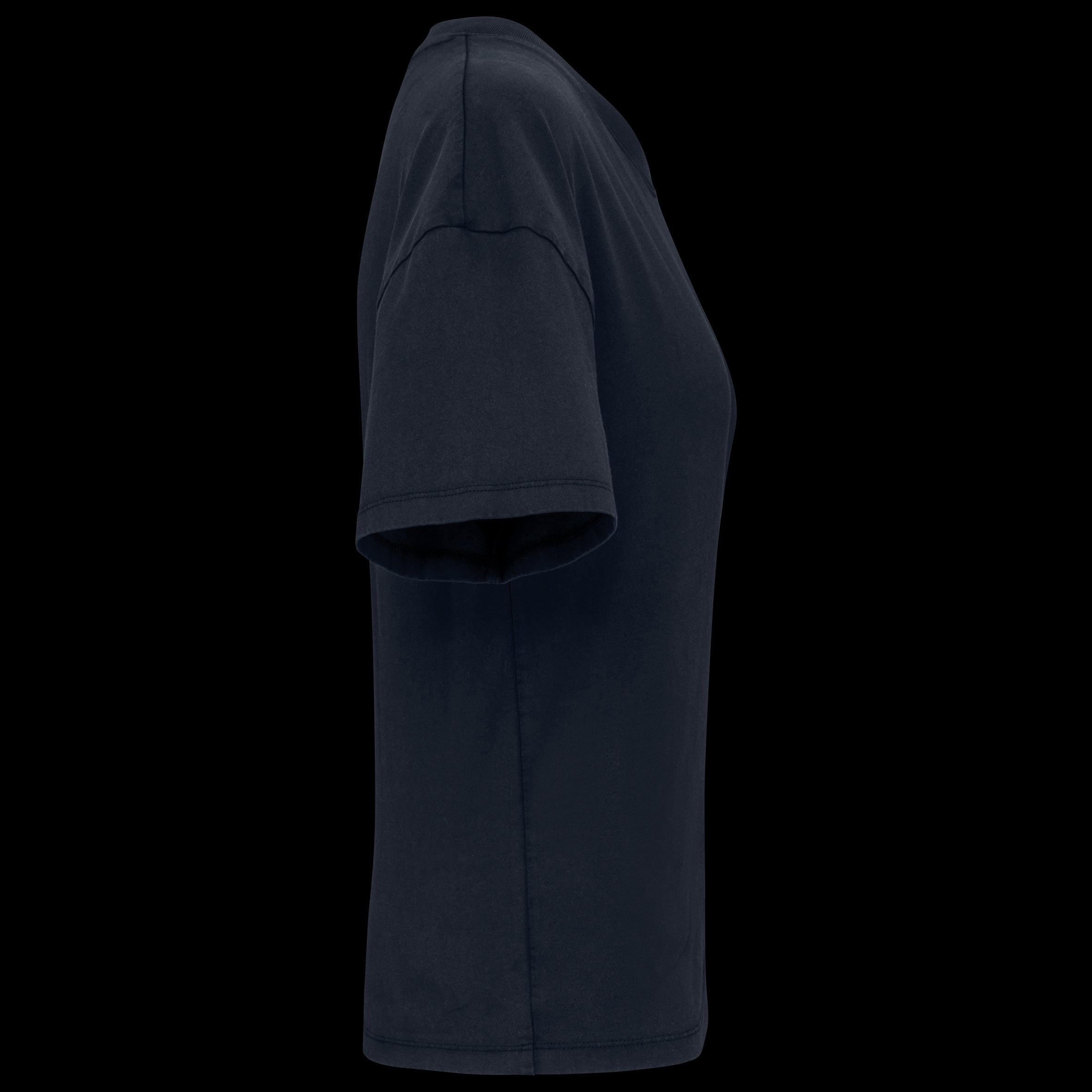 T-shirt en coton biologique lavé Oversized pour femmes – NS327