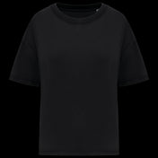 T-shirt en coton biologique lavé Oversized pour femmes – NS327