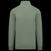 Sudadera de Forro Polar Orgánico para Hombre con Cremallera de Cuarto – 300 g/m² – NS428