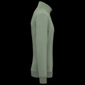 Sudadera de Forro Polar Orgánico para Hombre con Cremallera de Cuarto – 300 g/m² – NS428