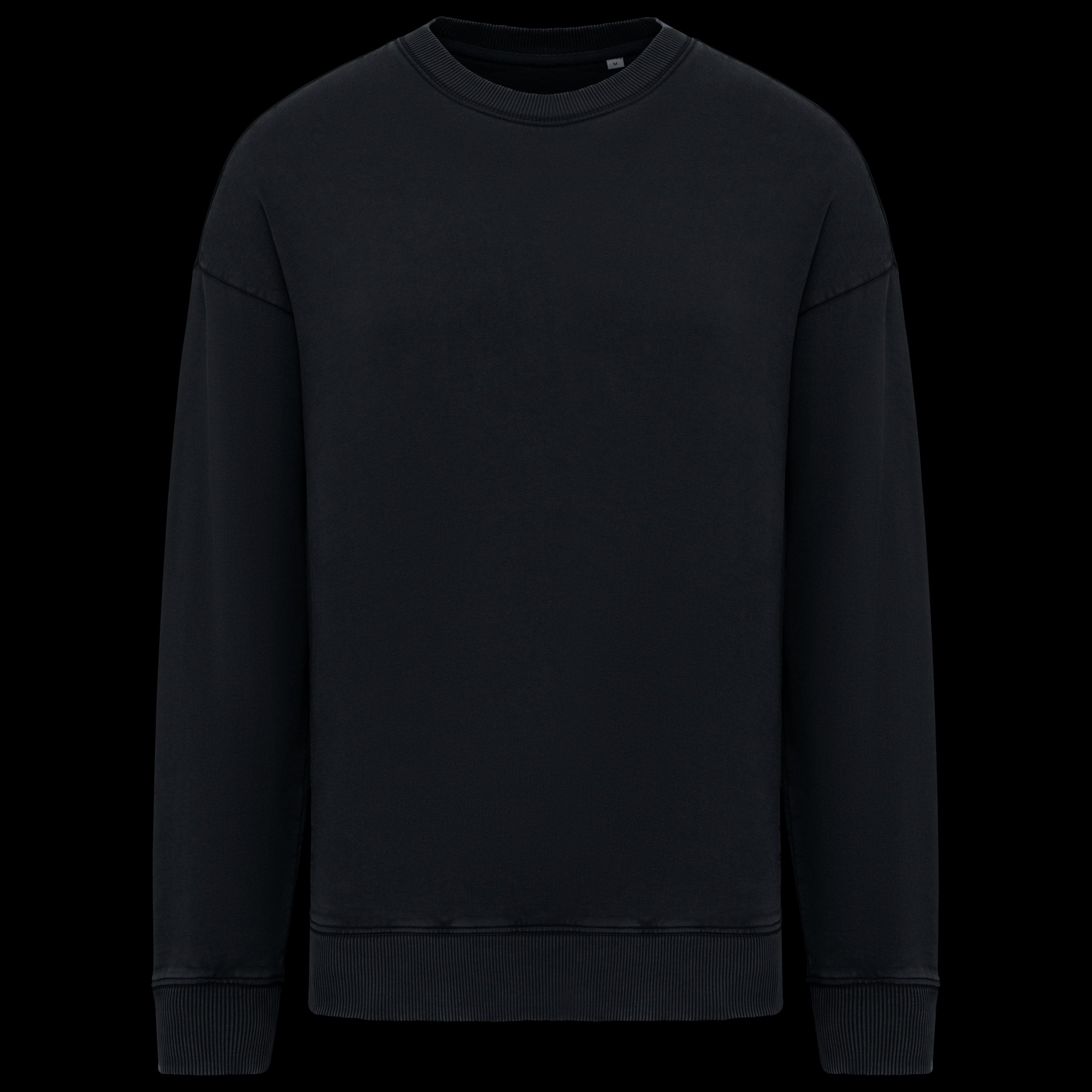 Unisex Oversized Bio-Gewaschenes Rundhals-Sweatshirt – 300 g/m² – NS447