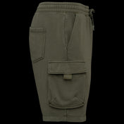 Native Spirit NS717 - Milieuvriendelijke heren cargo shorts van French Terry met gewassen effect