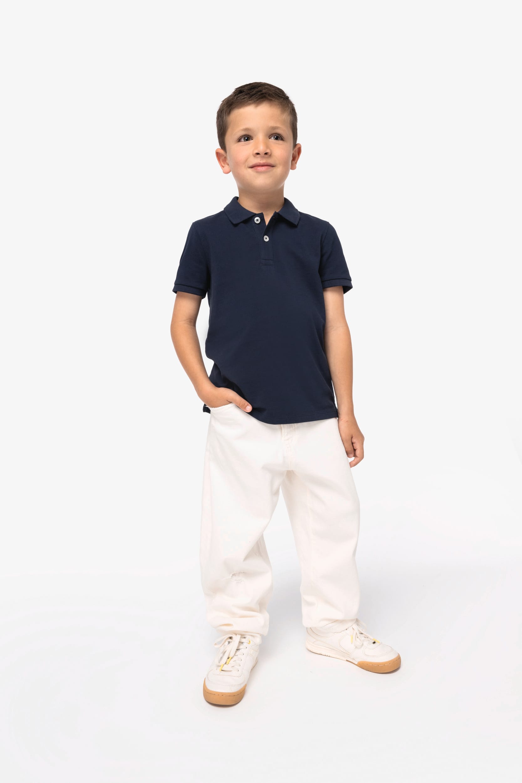 Polo Piqué Bio pour Enfants – 220 g/m² – NS209
