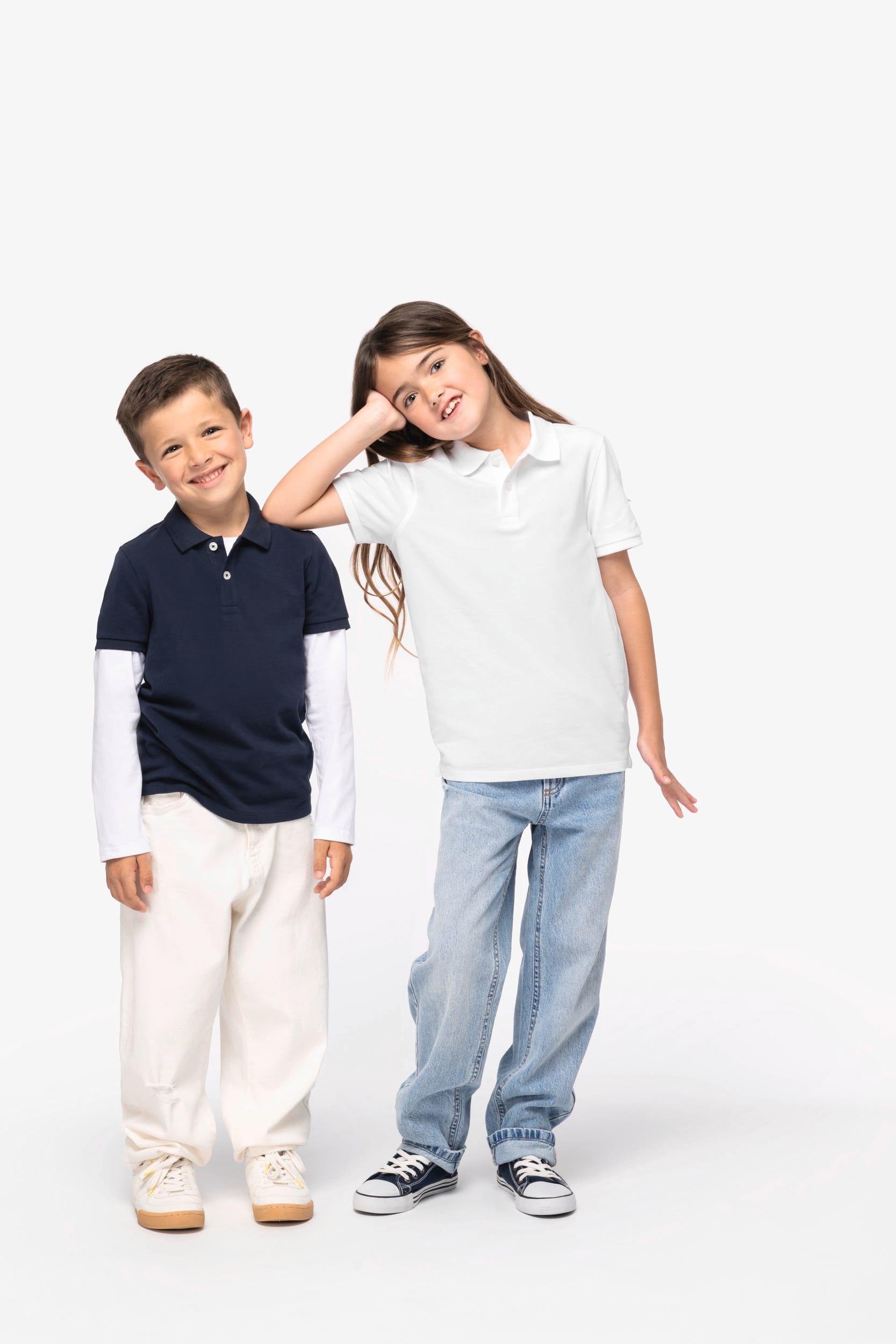 Polo Piqué Bio pour Enfants – 220 g/m² – NS209