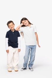 Polo Piqué Bio pour Enfants – 220 g/m² – NS209