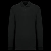 Polo Piqué à Manches Longues pour Homme en Coton Bio – 180 g/m² | K2027