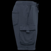 Native Spirit NS717 - Milieuvriendelijke heren cargo shorts van French Terry met gewassen effect