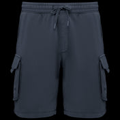Native Spirit NS717 - Milieuvriendelijke heren cargo shorts van French Terry met gewassen effect