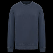 Unisex Oversized Bio-Gewaschenes Rundhals-Sweatshirt – 300 g/m² – NS447