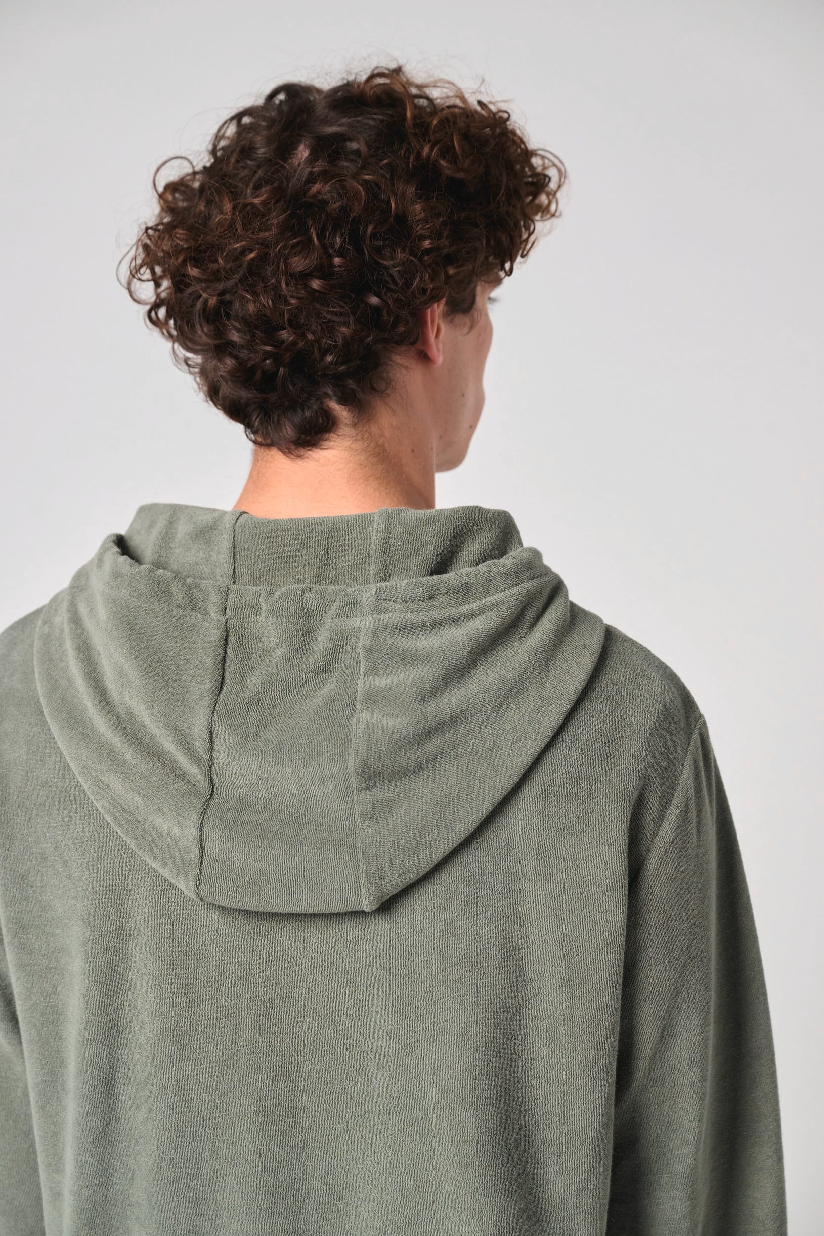 Organic Cotton Terry Zip Hoodie for Men – 210 g/m² – NS419