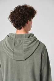 Organic Cotton Terry Zip Hoodie for Men – 210 g/m² – NS419