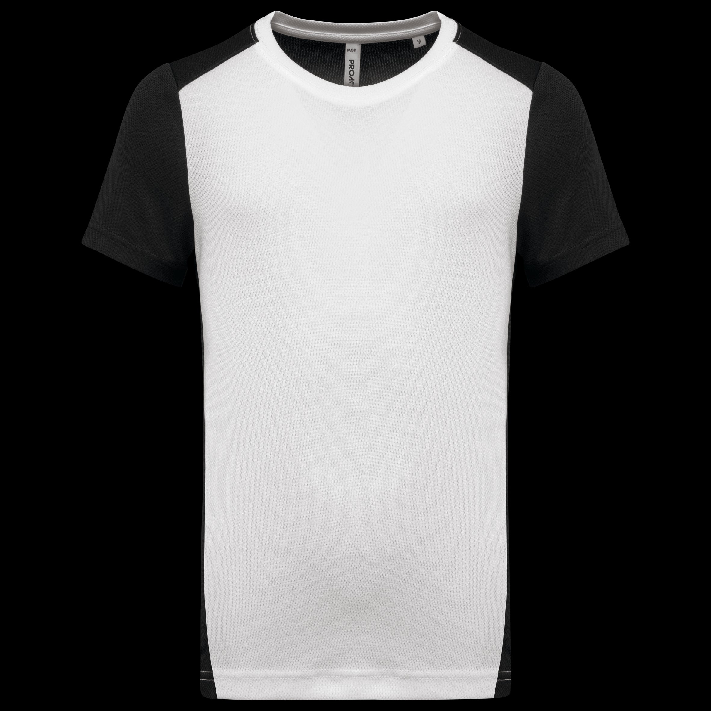 T-shirt de sport bicolore écologique pour homme – PA4014