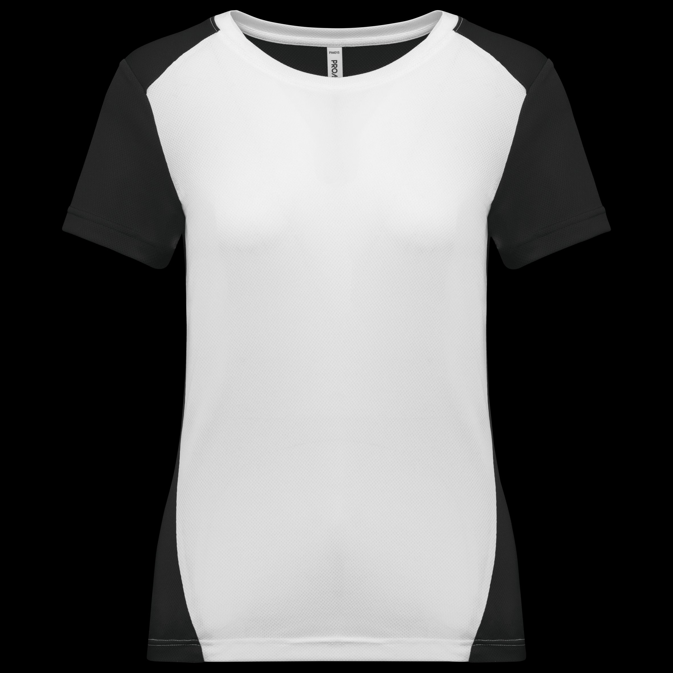 T-shirt de sport bicolore écologique pour femmes – 130 g/m² | PA4015