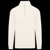 Sudadera de Forro Polar Orgánico para Hombre con Cremallera de Cuarto – 300 g/m² – NS428
