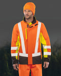 Chaqueta de seguridad softshell de alta visibilidad y 3 capas de poliéster reciclado | R506X