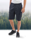Functionele werkshort van gerecyclede polyester- en katoenkeperstof | R512X