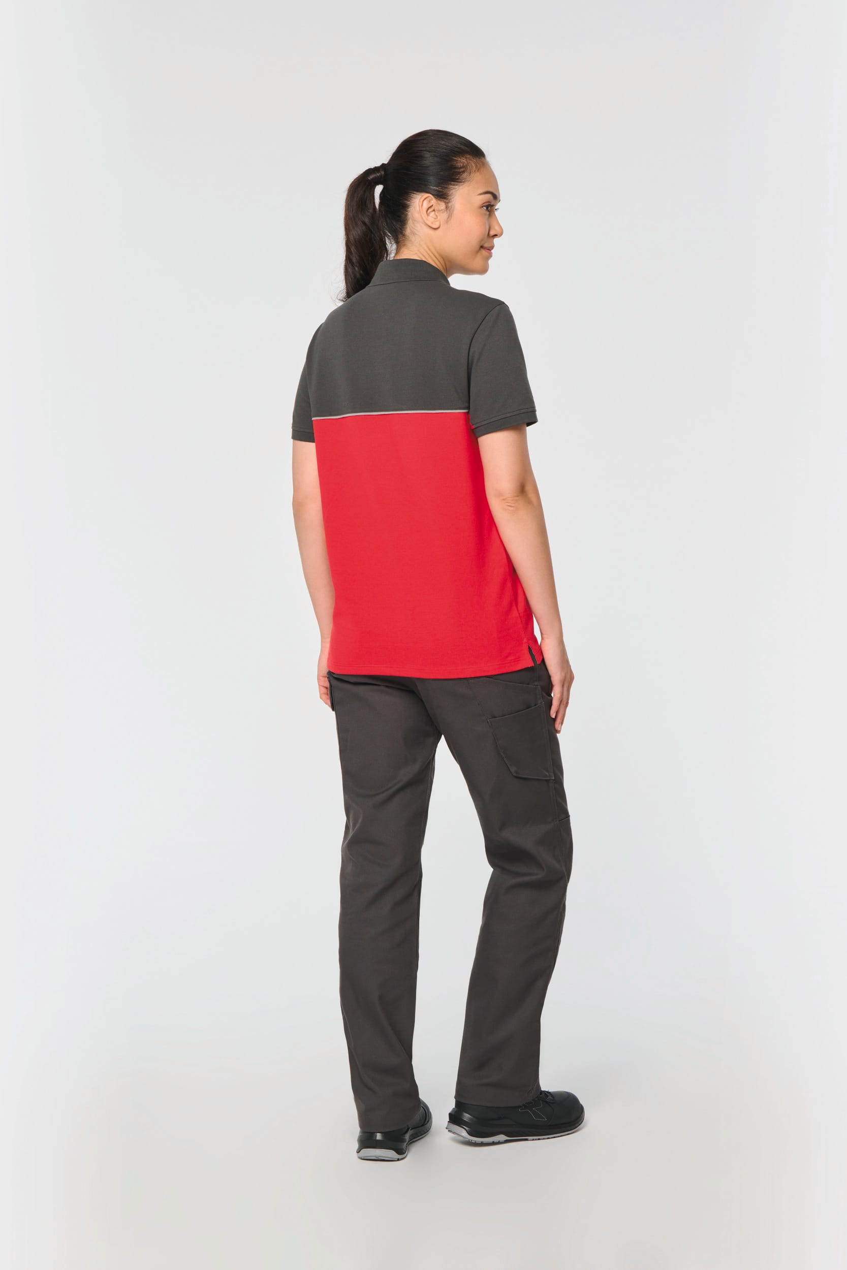 Polo Bicolor Unisex Ecológico – 220 g/m² | WK210