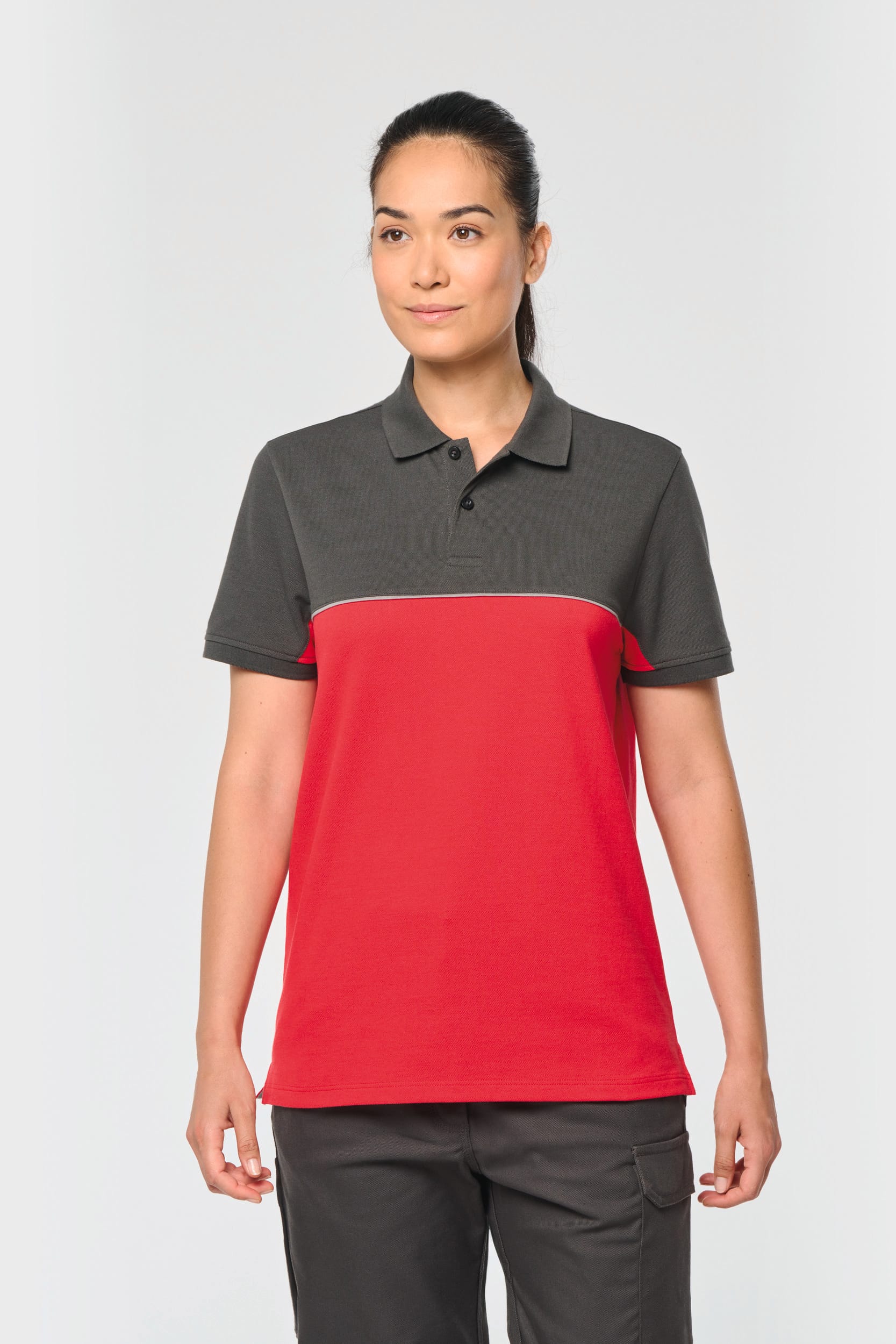 Polo Bicolor Unisex Ecológico – 220 g/m² | WK210