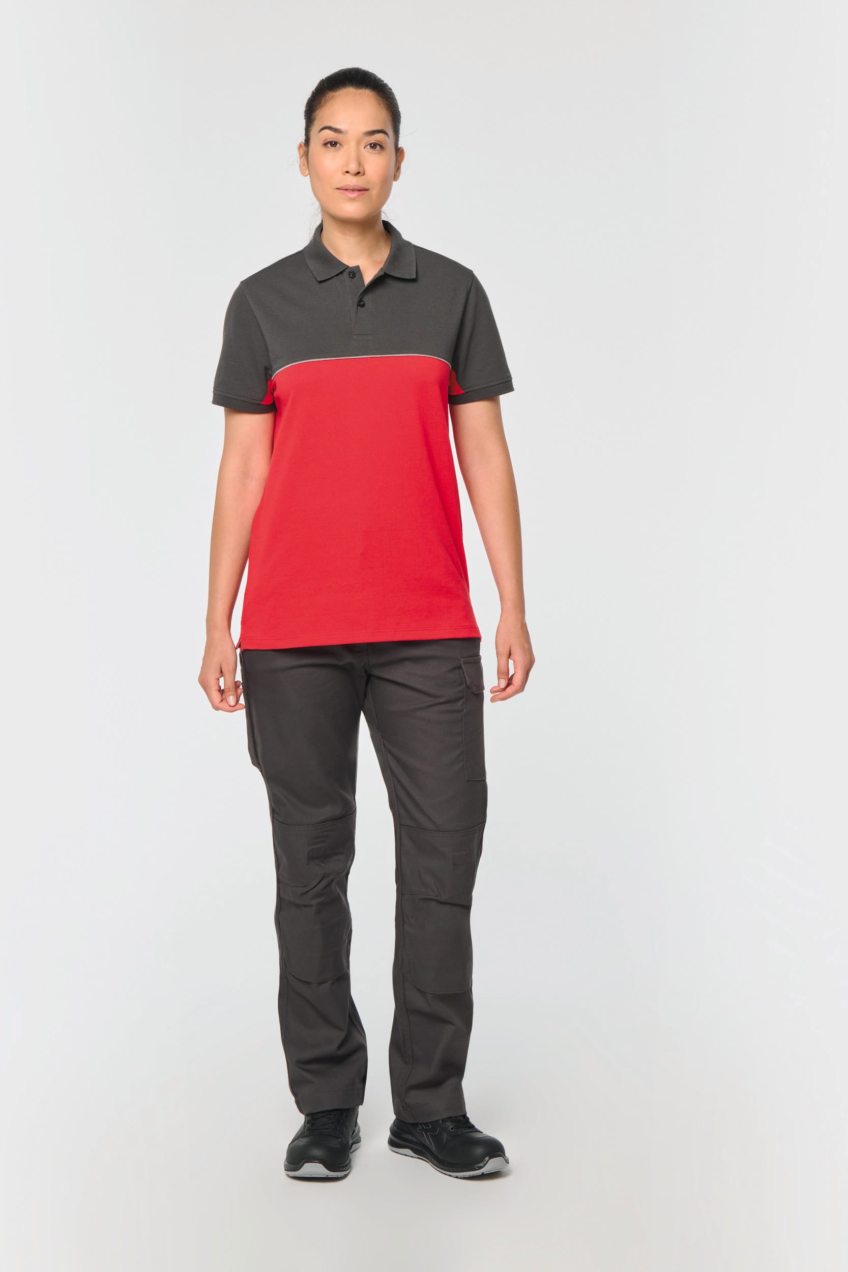 Polo Bicolor Unisex Ecológico – 220 g/m² | WK210