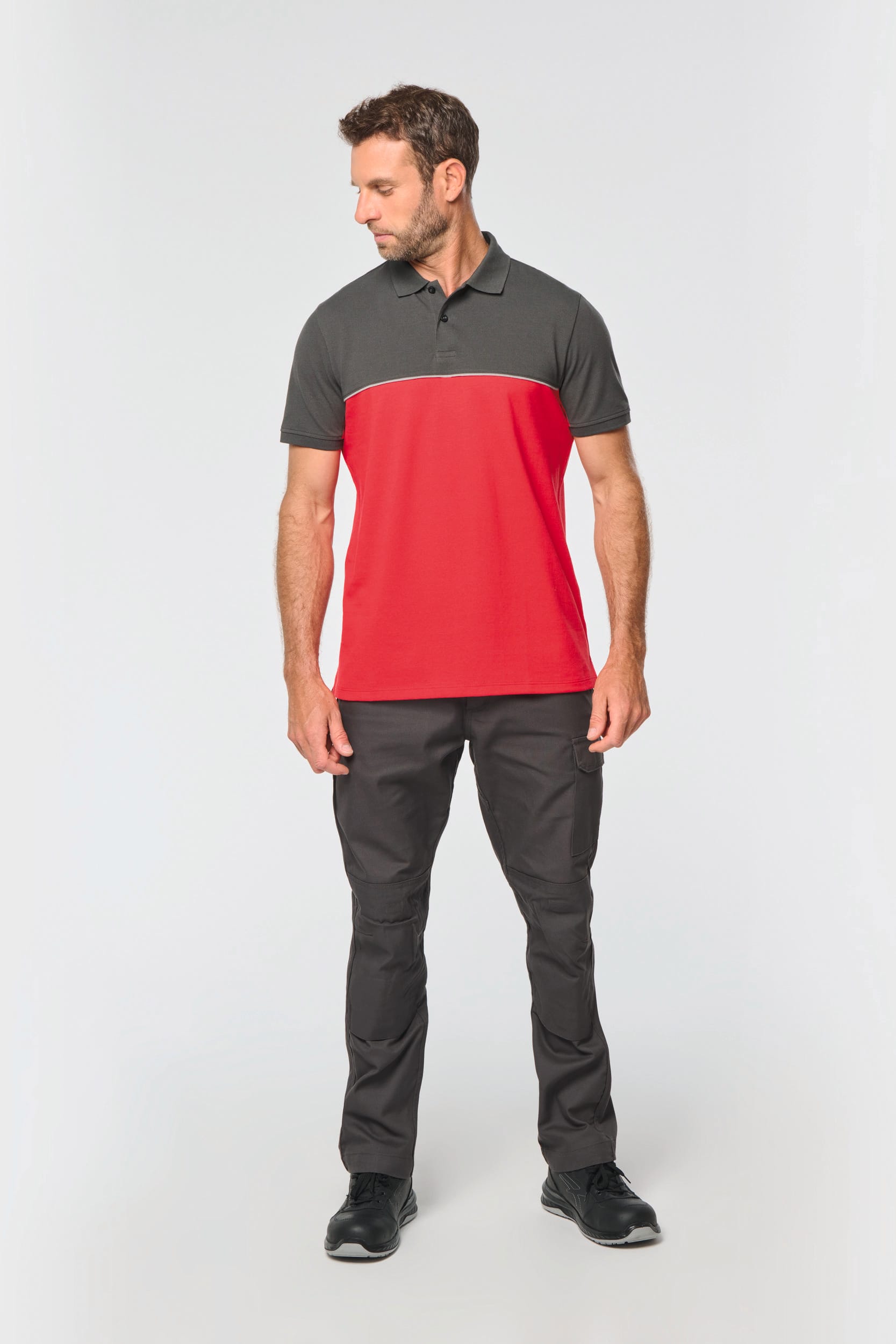 Polo Bicolor Unisex Ecológico – 220 g/m² | WK210