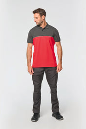 Polo Bicolor Unisex Ecológico – 220 g/m² | WK210