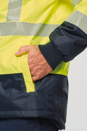 Parka Unisex Reciclada 4 en 1 de Alta Visibilidad – Impermeable | WK660