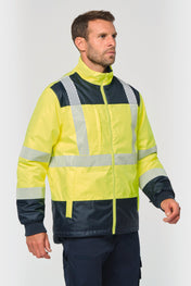 Parka Unisex Reciclada 4 en 1 de Alta Visibilidad – Impermeable | WK660