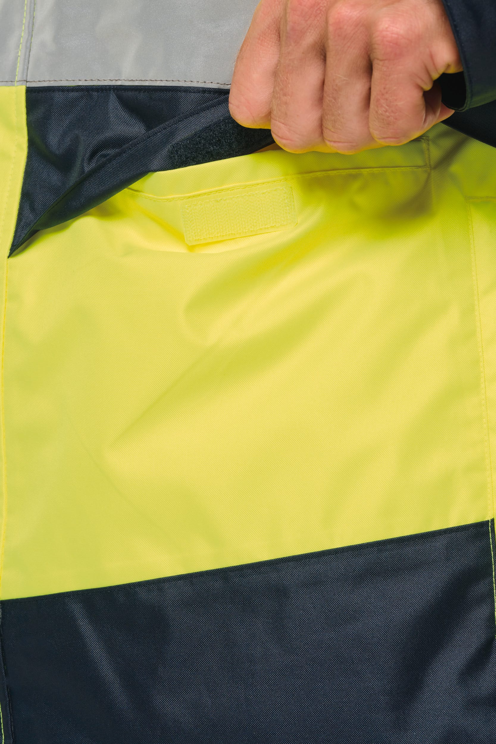 Parka Unisex Reciclada 4 en 1 de Alta Visibilidad – Impermeable | WK660