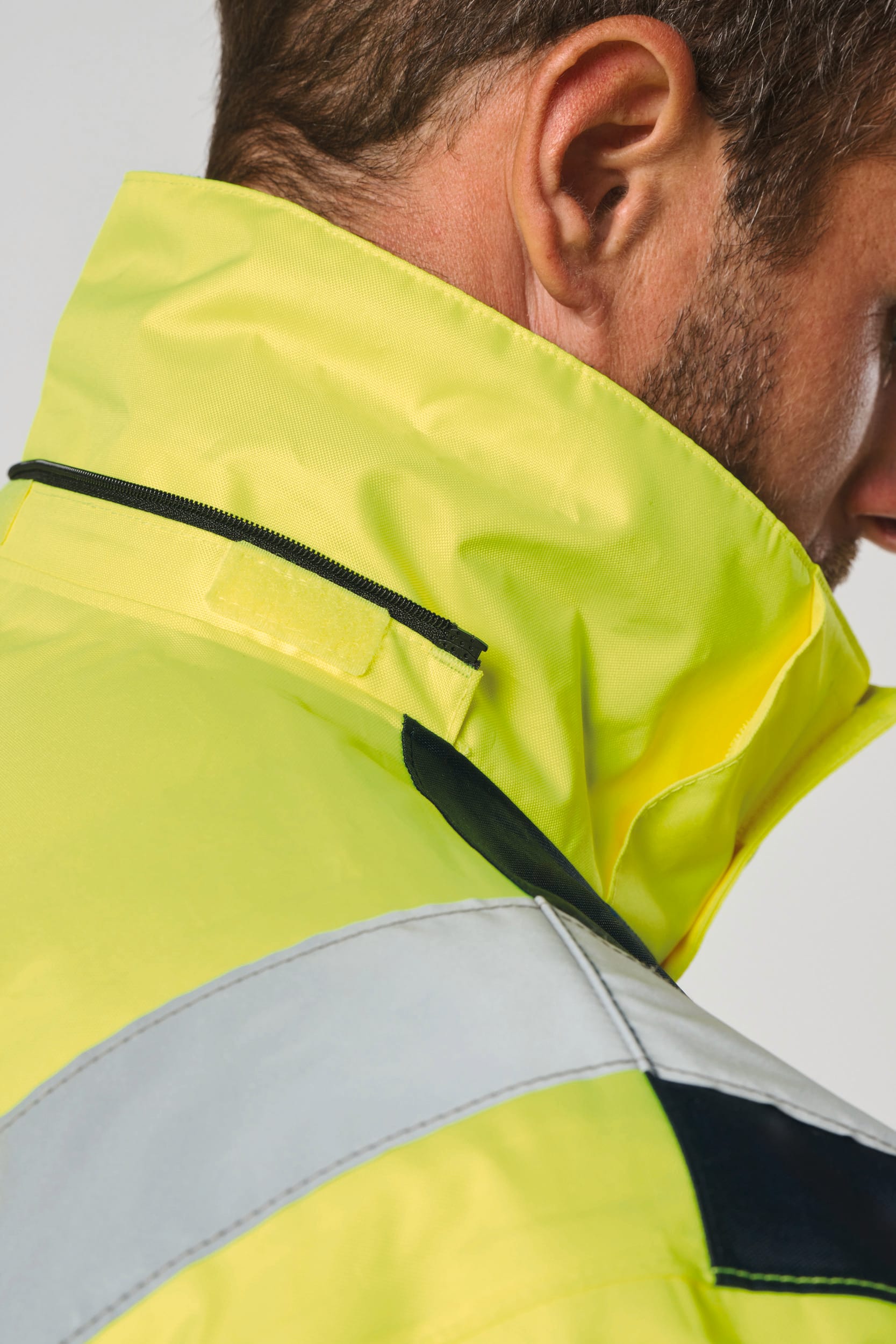 Parka Unisex Reciclada 4 en 1 de Alta Visibilidad – Impermeable | WK660