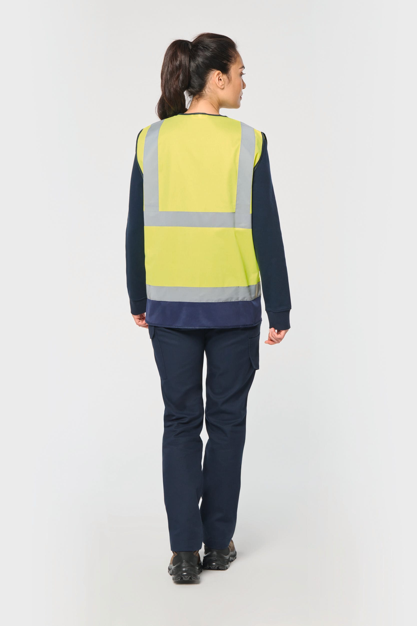 WK. Designed To Work WK618 - Gerecycled Hi-viz Veiligheidsvest met Rits