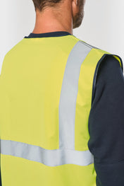 WK. Designed To Work WK618 - Gerecycled Hi-viz Veiligheidsvest met Rits