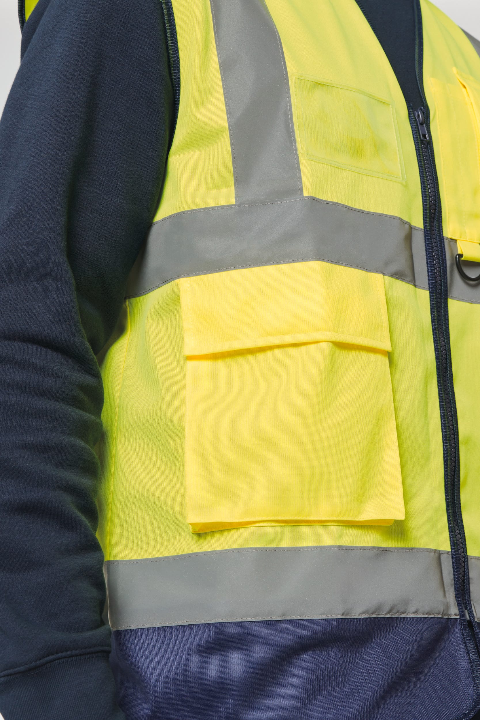 WK. Designed To Work WK618 - Gerecycled Hi-viz Veiligheidsvest met Rits