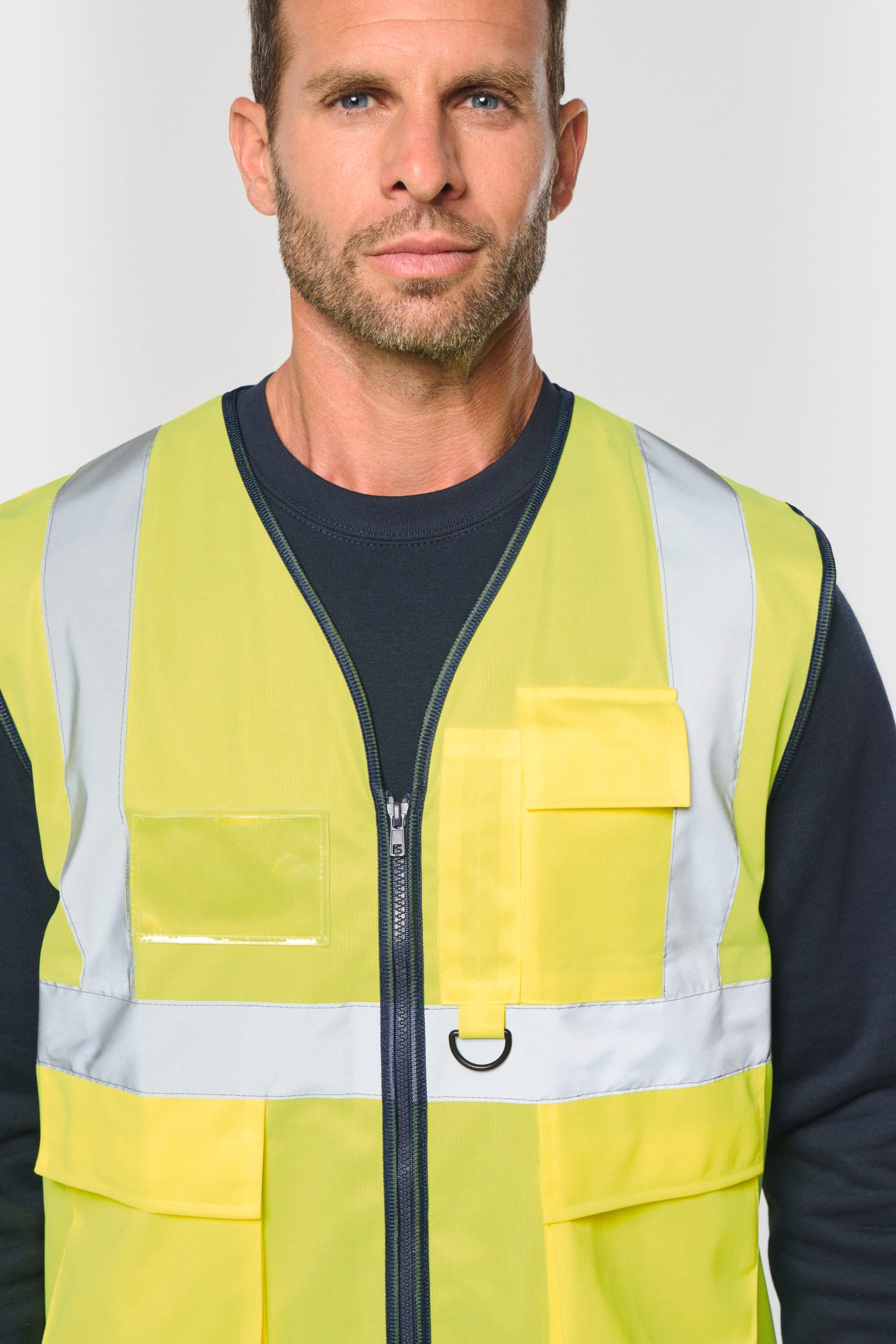 WK. Designed To Work WK618 - Gerecycled Hi-viz Veiligheidsvest met Rits