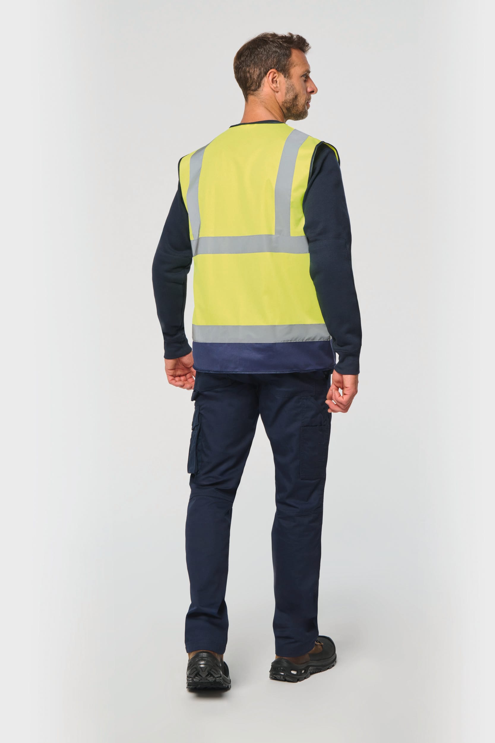 WK. Designed To Work WK618 - Gerecycled Hi-viz Veiligheidsvest met Rits